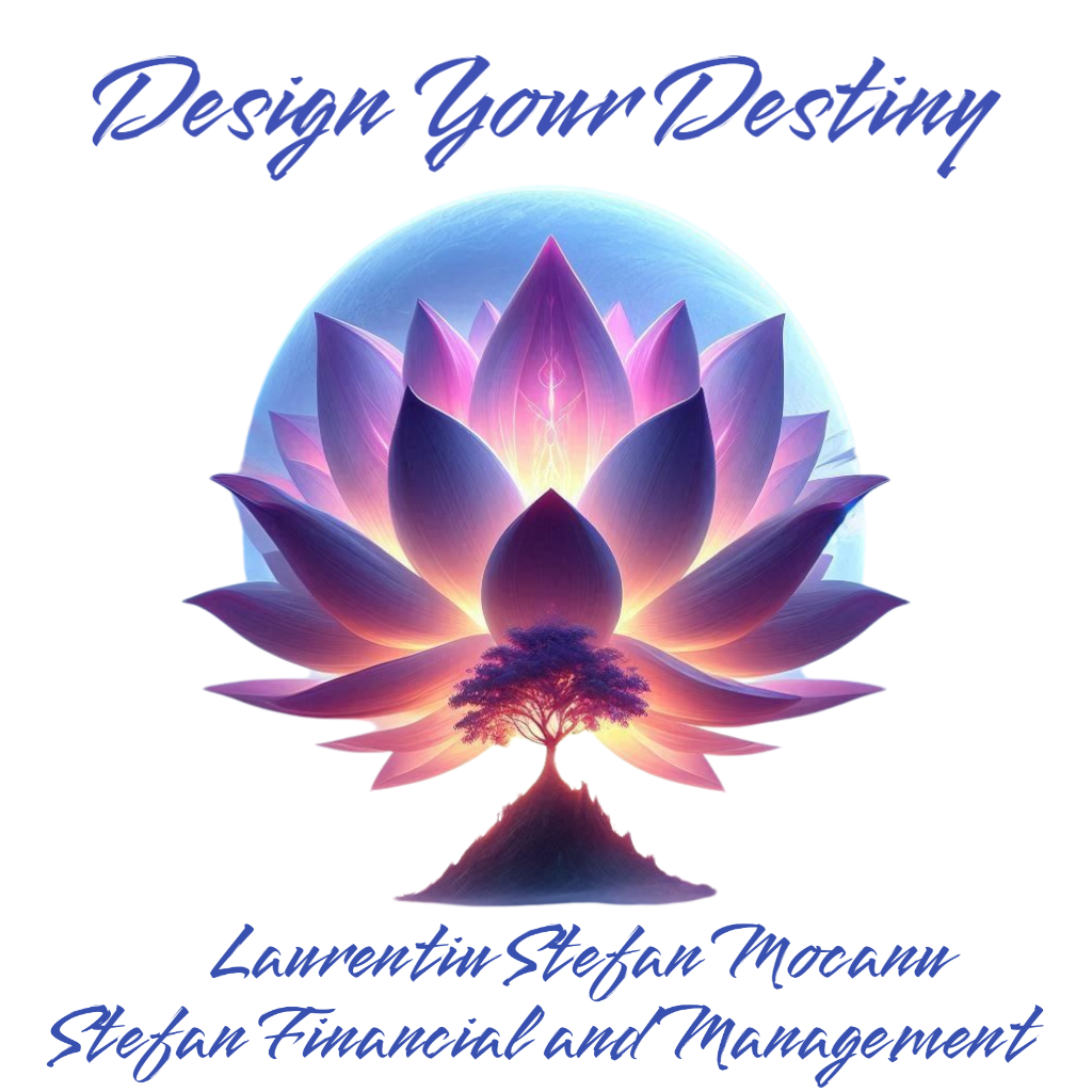 Design Your Destiny personal development course logo by Laurentiu Stefan Mocanu